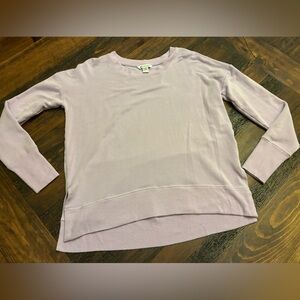 Athleta Light Purple Crewneck Sweater